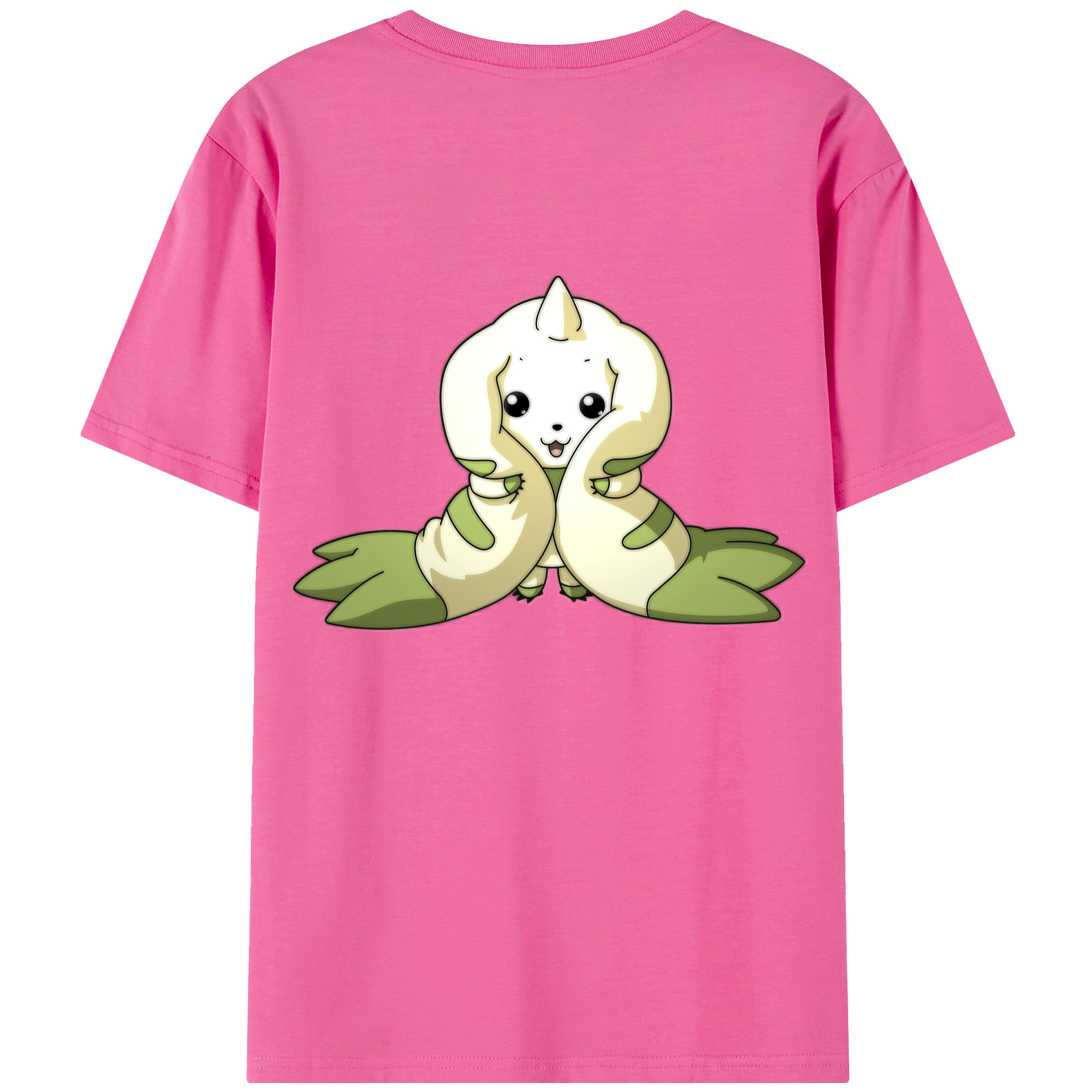 （画像用） Digimon デジタルモンスター/デジモン レディース半袖Tシャツ(バックプリント)